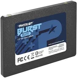 Твердотільний накопичувач SSD Patriot 1.92Tb, Burst Elite, SATA3, 2.5", 3D TLC, 450/320 МБ/с teh0019753 - мініатюра 2
