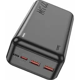 Універсальна мобільна батарея Hoco J101B Astute 22.5W 30000mAh Black (6931474782519) - мініатюра 2