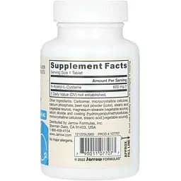 N-ацетил-L-цистеїн Jarrow Formulas 600 мг 60 таблеток - мініатюра 2