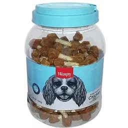 Wanpy Chicken Jerky Dumbbells ванпи кость-гантель с вяленой курицей лакомство для собак 1кг