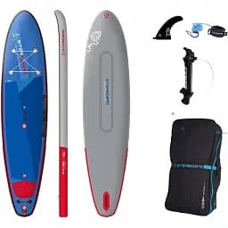 Sup-дошка StarBoard Inflatable Sup 12'0 X 33 X 6 iGo Deluxe DC Сірий/Синій (1053-2012220601003)