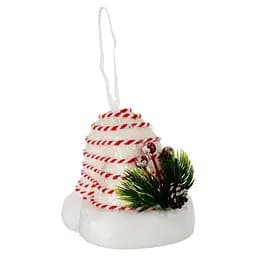 Прикраса для ялинки Offtop Капелюх біла (855133)