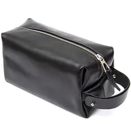 Чоловіча шкіряна косметичка GRANDE PELLE 21х11х9 см acs0018591 - мініатюра 2