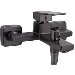 Смеситель для ванны Qtap Gemini QTGEM259GMB45684 Gunmetal Black PVD