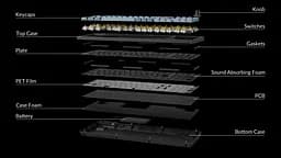 Keychron Клавіатура механічна Keychron V5 Max 100Key EN/UKR, RGB, чорний - мініатюра 6