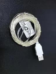 Гірлянда крапля роси usb Sun Lamp 100 led нитка довжина 10 м c USB для 5v - мініатюра 5