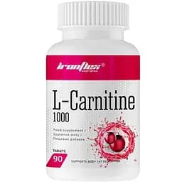 Жироспалювач IronFlex L-Carnitine 1000, 60 таблеток