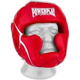 Боксерський тренувальний шолом PowerPlay 3100 PU XL Red - мініатюра 2