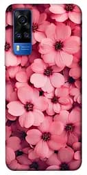 Чохол Demsky Pink flowers для Vivo Y51a