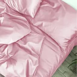 Комплект постільної білизни MirSon Satin Light Pro 10-003 Pink 2 x 160 x 220 см рожевий (2200010170207) - мініатюра 3