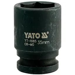 Головка торцева ударна 6-гранна Yato квадрат 3/4" М= 35 мм L= 56 мм (YT-1085)