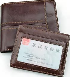 Чоловічий шкіряний гаманець Vintage 11х10 см acs0015341 - мініатюра 5