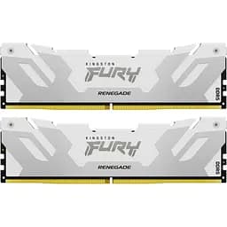 Модуль пам'яті Kingston DDR5 48GB (2x24) Fury 8000Mhz Renegade White (KF580C38RWK2-48)
