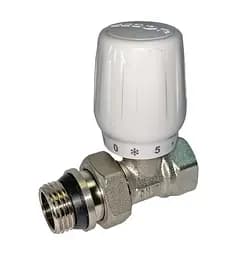 Кран радиаторный Zegor QS-3662 верхний регуляционный прямой 3/4" 30412
