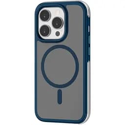 Чехол Wiwu Air Shield with MagSafe для Apple iPhone 15 Pro Dark Blue [93120]
