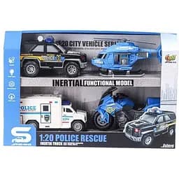 Набор полицейского транспорта Cars S 4 в 1 (CJ-4835123)