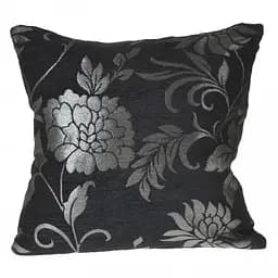 Подушка декоративна Brille UM16 D12-008 чорно-сіра