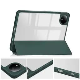 Чохол-книжка BeCover Soft Edge TPU з кріпленням для стілусу для Xiaomi Redmi Pad SE 8.7" Dark Green (712566) - мініатюра 3