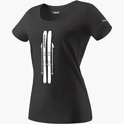 Футболка жіноча Dynafit Graphic Cotton Women S/S Tee S Чорний