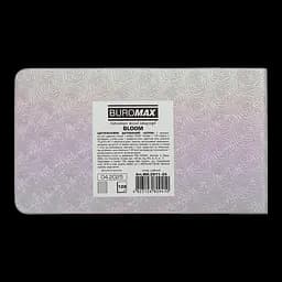 Щотижневик датований Buromax Bloom 2026 153 x 87 мм штучна шкіра срібний (BM.2911-24) - мініатюра 3