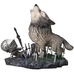 Коллекционная фигурка Дарк Соулс Сиф Великий Волк и Рыцарь Dark Souls Wolf Sif and Knight 21 см CH DS WSK