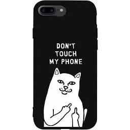 Чохол-накладка Toto Matt TPU 2 mm Print Case Apple iPhone 7 Plus/8 Plus #58 Cat Dontouch Black