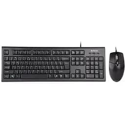 Комплект (клавиатура + мышь) A4Tech KRS-8520D Black USB
