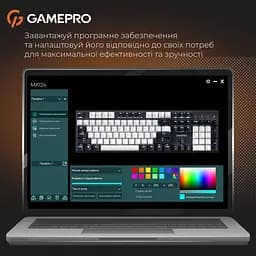 Клавіатура GamePro Genesis Metallic 100% Red switches (MK144B) - мініатюра 11