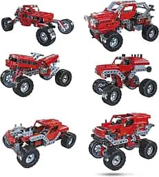 Інтерактивний конструктор 10 в 1 Лабораторія механіки Monster Truck Mechanics - Clementoni 50062 - мініатюра 7