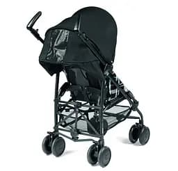 Прогулянкова коляска Peg-Perego Pliko Mini Tartan, темно-зелений (IPKR280000TT64RO01) - мініатюра 4