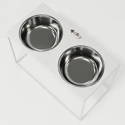 Hollky Base XXL40 — миски на підставці для дуже великих собак (2 × 2,8 л) - мініатюра 7