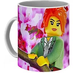 Кружка GeekLand Ниндзяго Ninjago Be kind NI.01.11 330 мл белая