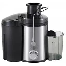 Соковитискач центрифужний Royalty Line PJ-19001 700 Вт нержавіюча сталь + контейнер для соку 0.45 л сріблястий