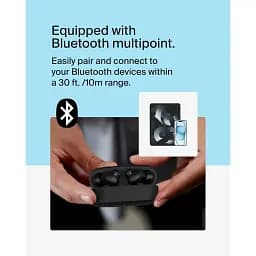 Навушники Belkin TWS Soundform Rhythm True Wireless чорні - мініатюра 5