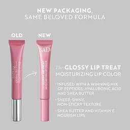 Блиск для губ IsaDora Glossy Lip Treat відтінок 55 (Silky Pink) 13 мл (591214) - мініатюра 5