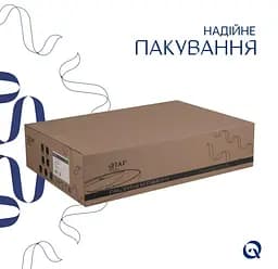 Раковина накладна Qtap Scorpio 550х390х120 мм, White, прямокутна, без донного клапана QT14112243WN - мініатюра 4