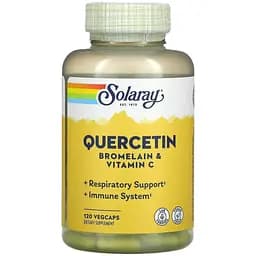 Комплекс від алергії Solaray QBC Plex 120 капсули