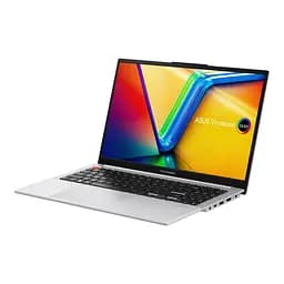 Ноутбук ASUS Vivobook S 15 K5504VA-MA383 15.6' 2.8K OLED, Intel i7-13700H, 16GB, F1TB, UMA, NoOS, Сріблястий (90NB0ZK3-M00ND0) - мініатюра 2