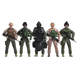 Ігровий набір фігурок солдатів Elite Force Морські котики, 5 фігурок (101837) - мініатюра 2