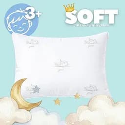 Подушка дитяча Soft Papaella гіпоалергенна, штучний пух 40х60 см (8-36365) - мініатюра 5