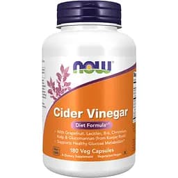 Добавка Now Foods Cider Vinegar 180 капсул