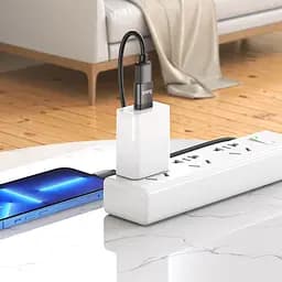 Адаптер перехідник Hoco UA17 Type-C to USB 3.0 F чорний - мініатюра 4