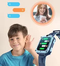 Дитячий смарт годинник Lemfo K39 на Android OS з 16GB пам'яті, 4G SIM-картою, YouTube, TikTok, Google, WhatsApp, прослушкою та GPS геолокацією Рожевий - мініатюра 8