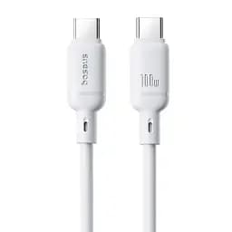 Кабель Baseus Silky Series Cable Type-C to Type-C 100W 2m P10377704213-01 White