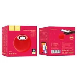 Портативна акустика Hoco BS45 Deep sound sports BT speaker бездротова червона - мініатюра 3