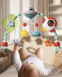 Музична ігрова дуга Play Arch UFO для ліжечка, коляски та автокрісла  - мініатюра 7