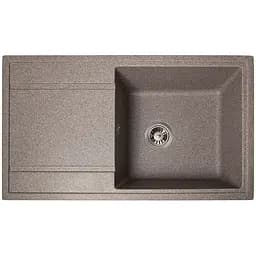 Гранітна кухонна мийка Romzha Jorum 86 Maro (801) з крилом
