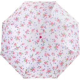 Женский сложный зонтик Fulton белый