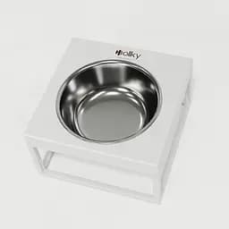 Hollky Base Solo M — миска на підставці для котів і середніх собак (1 × 0,8 л) - мініатюра 3