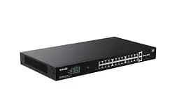 Комутатор Tenda TEG2228P-24-410W - мініатюра 3